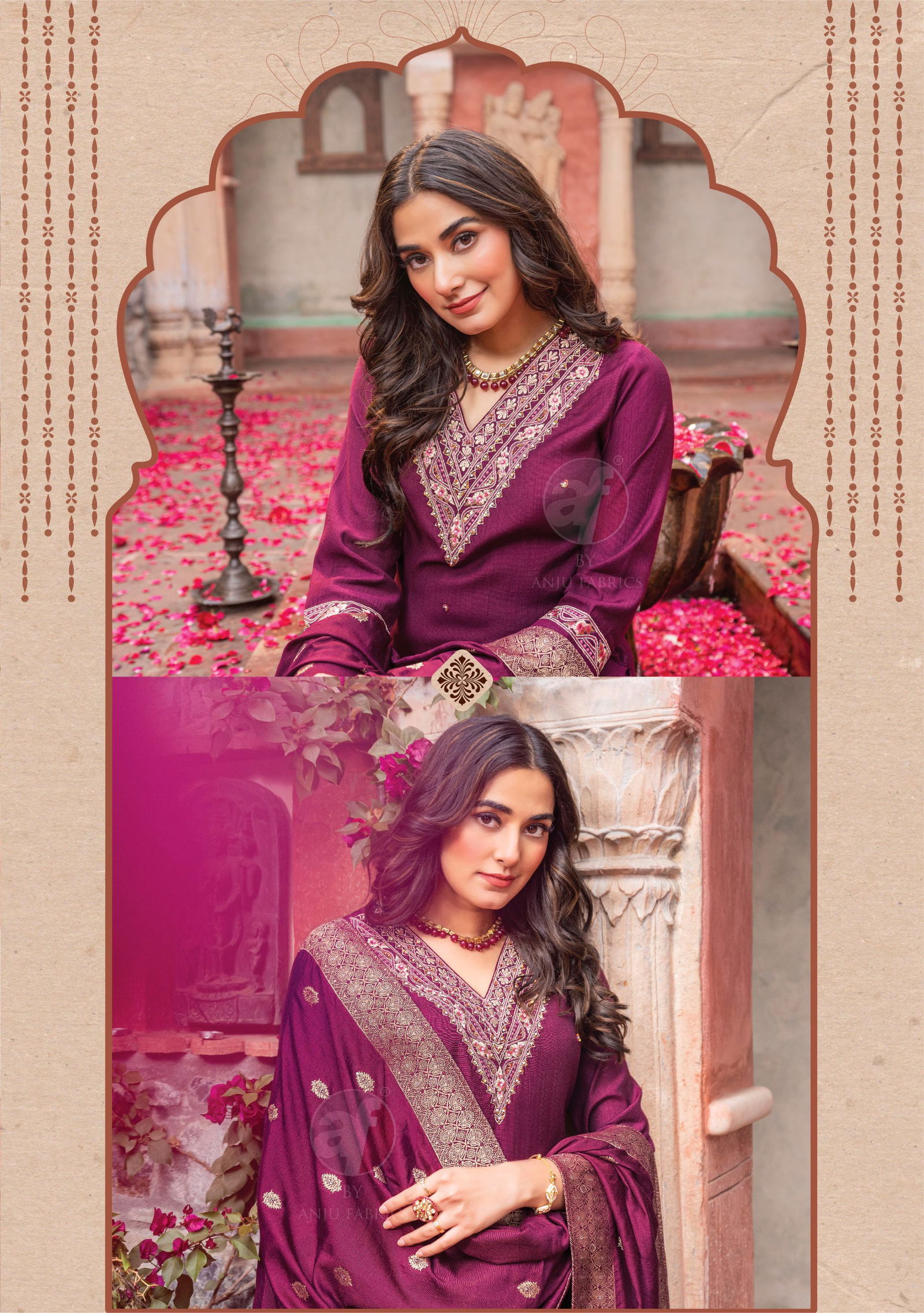 Mayuri Vol 4 By AF Designer Kurti With Bottom Dupatta Wholesale Shop In Surat